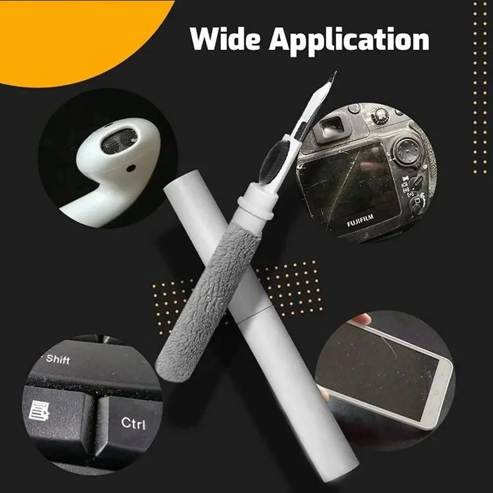 2 IN1 Cleaner Kit Set Earphones Cleaning Pen for Airpods 3 Pro Case 13 Brush Headsets Cleaners Earbuds Cleaning Tools